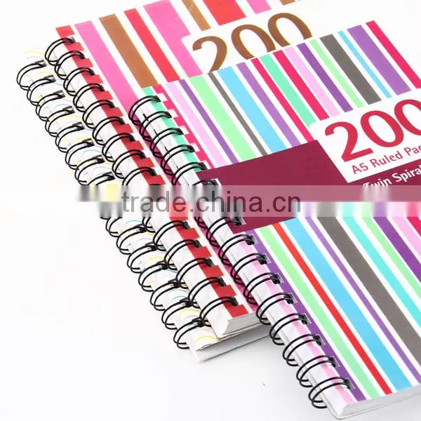 A5 ruled pages refill pad with margin softcover notebook