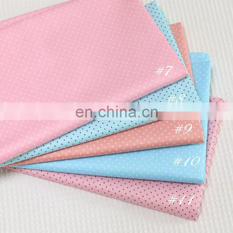 wave dotting fabric group cotton twill printing fabric 1.6 meters wide student four pieces set pure cotton fabric