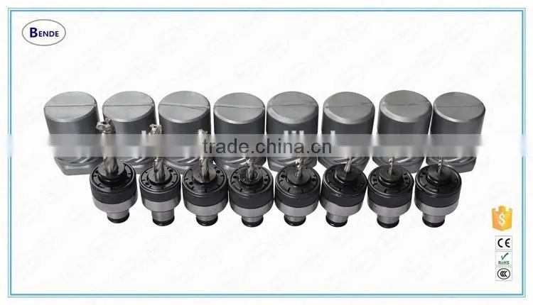 Torque protection air tapping machine collet