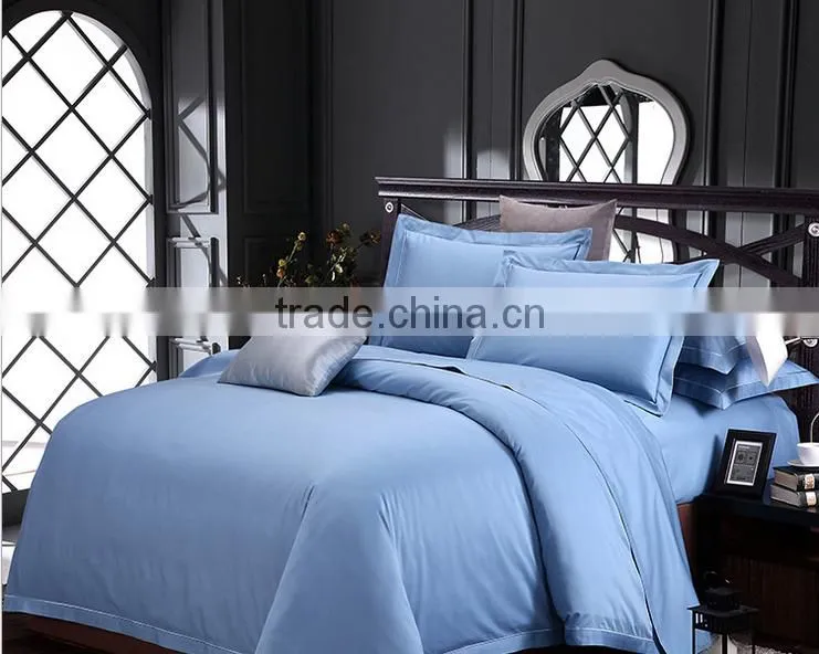 High quality 70% bamboo 30% organic cotton fabric bedding sheets