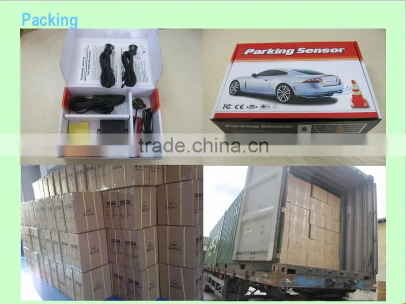 Car built in buzzer optional smart parking system many sensor colors optional
