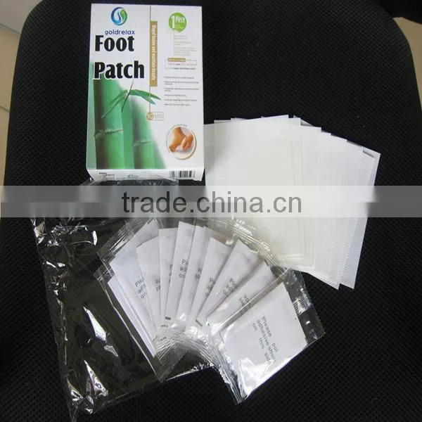 Bamboo detox factory foot patch with CE