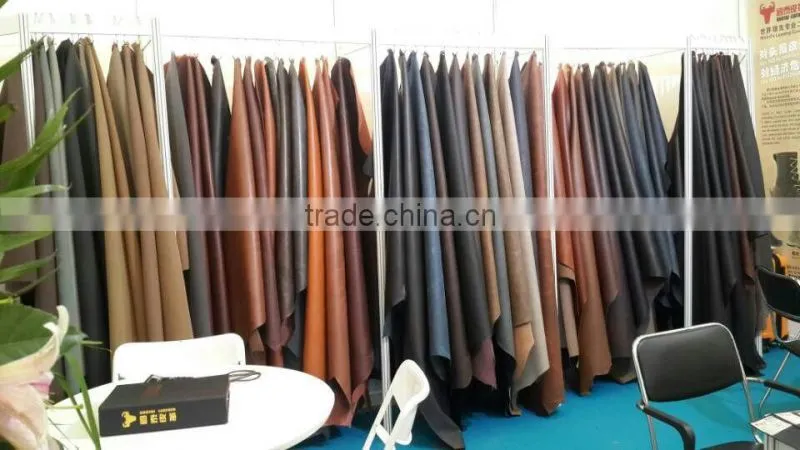 genuine crazy horse leather supplier in China