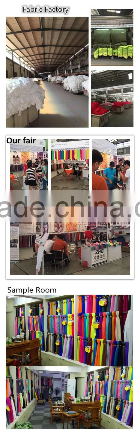 rainbow colored 4 way stretch knitted fabric used for sportswear