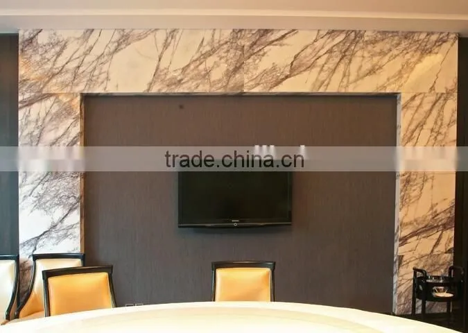 Top Grade Natural Polished Heaven Bird Wall Cladding Marble Tiles
