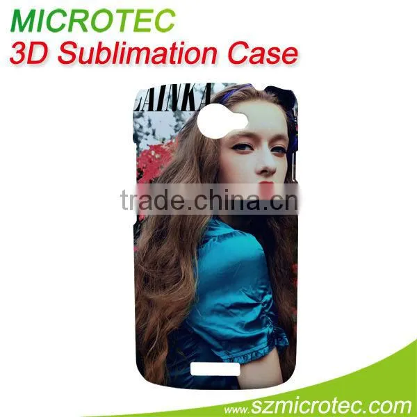 hot sale custom 3d sublimation cover case for HTC One S