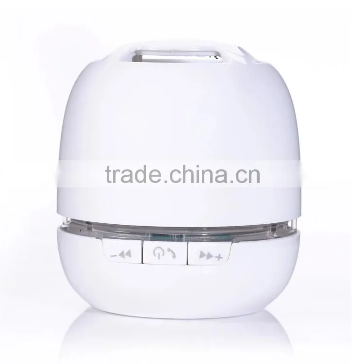 round sound LED light speaker box