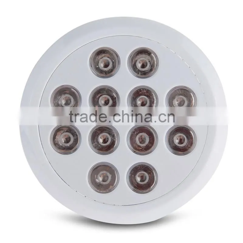 E27 LED 12W Grow Light Plant Spotlight grow light reflector