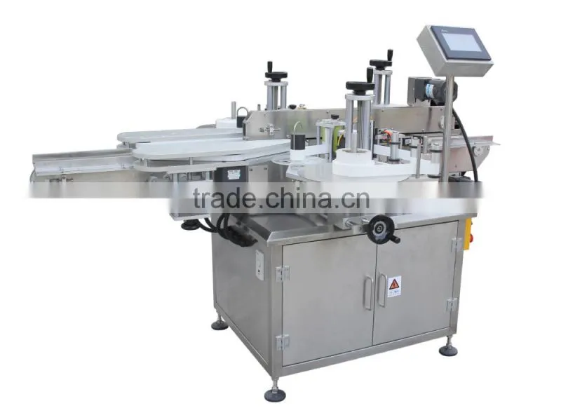 double head sleeving and shrinking labeling machine