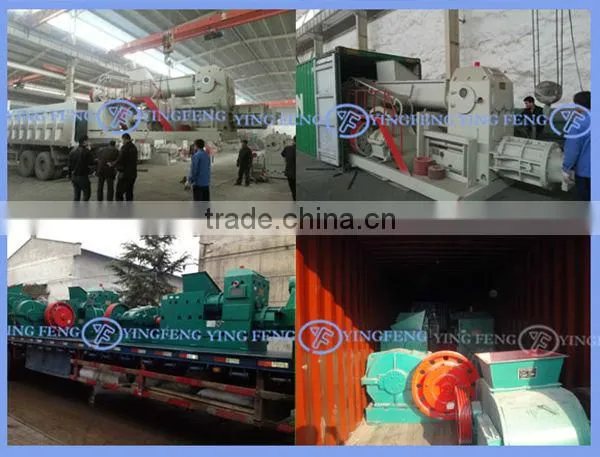 Diesel engine DZK35 bricks and blocks machinery with high capacity 6000-7000 pcs/h