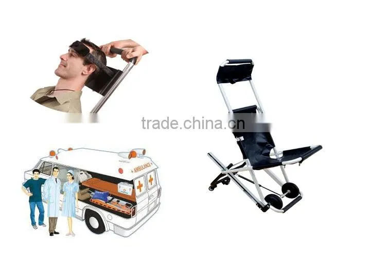 automatic chair lift stair wheel folding stretcher