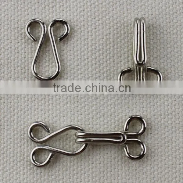 Garment hook and eye / metal eye hook