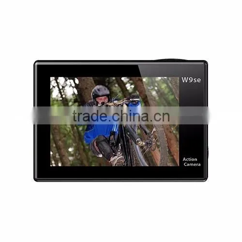 super 4K high quality waterproof action camera with 2.0'' TFT display and wifi sports camera