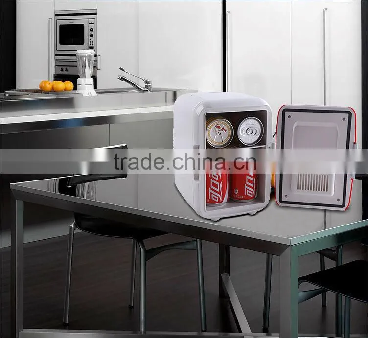 4L Mini Portable Camping Car Fridge Mini Cooler BS-1004-4L