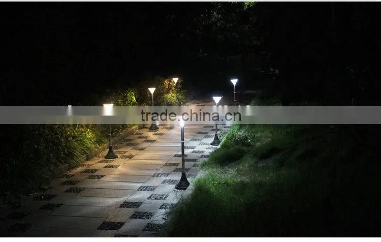 Solar led cap light garden light led garden light