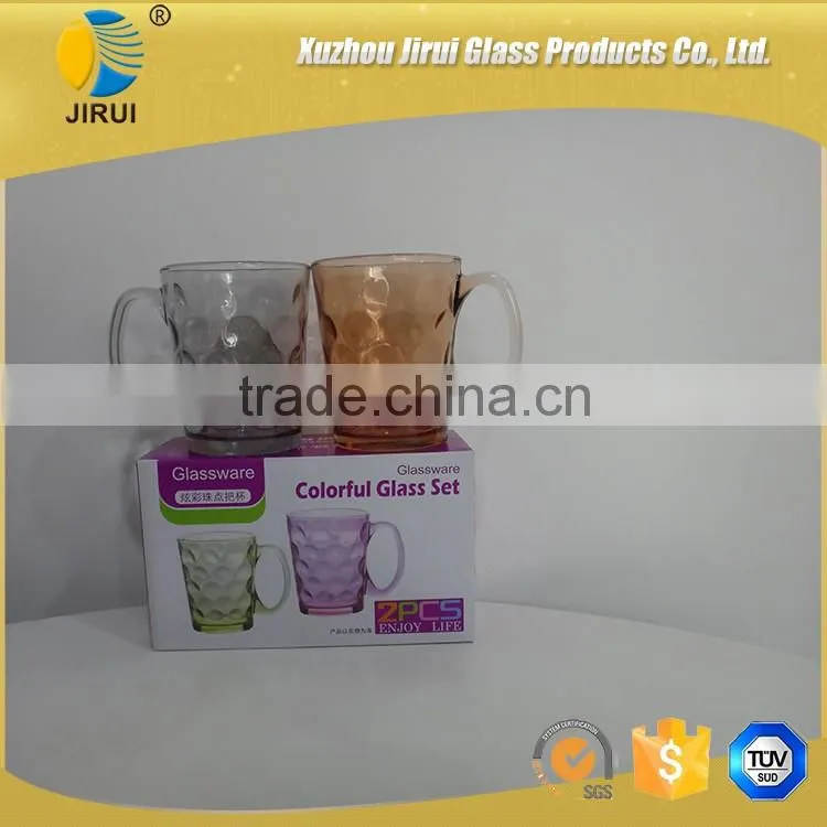 160ml modern simple design glass cups for beer