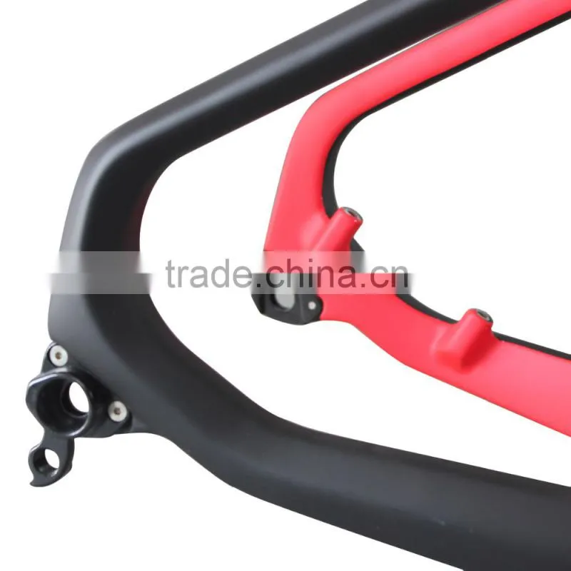 26 inch carbon fiber wheels fat tire bike, Electric carbon fat bike frame cheap snow bicycle for sale