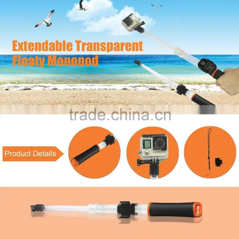 SHOOT Brand Waterproof Diving Mask Led Light for GoPro Hero SJCAM Xiaomi Yi Sports Action Camera