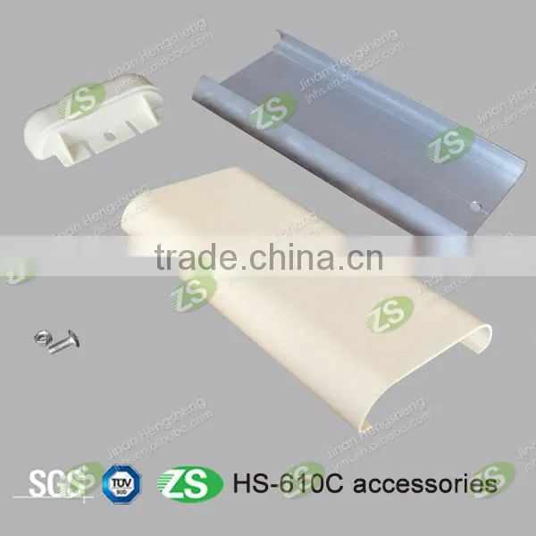 Wall Mounted High Quality Anti-bacterial Flame Retardant rubber clear wall guard For Hospital Corridor