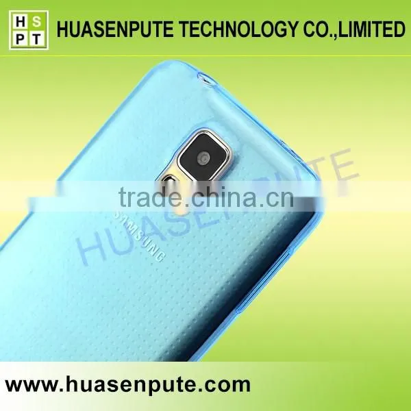 Transparent Back Cover For Samsung S5 with Shockproof and Dustproof Feature