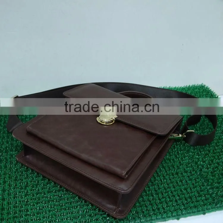 100% Genuine Leather Handbag Men Messenger Bags In Men's Totes