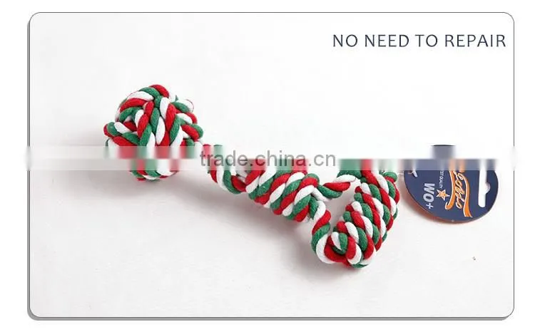 hot selling cotton rope toy with knot for dog chew factory directly