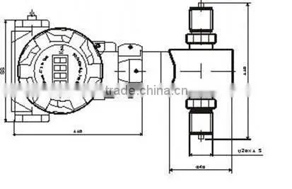 DPT761 digital indicator differential Pressure Transducer,Transmitter, Sens