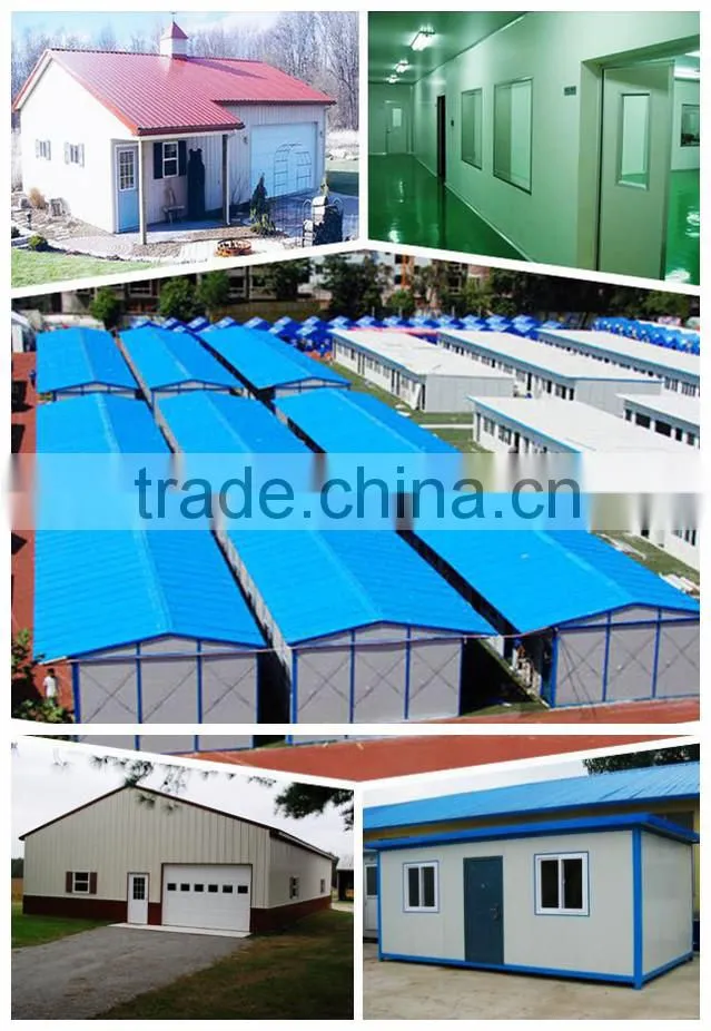 Light weight and cheap price waterproof PU sandwich panel