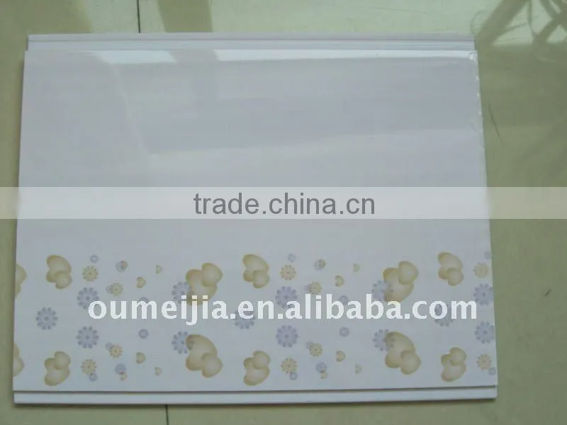 High Glossy White PVC Ceiling with 50% PVC-109