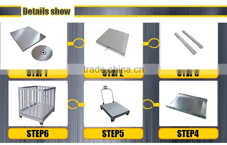 3Ton stainless steel waterproof scale for livestock