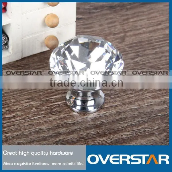 Overstar New Design Zinc Alloy Crystal Cabinet Knob
