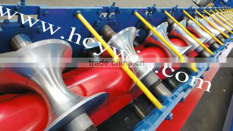 Villadom Use Colored Steel Ridge Cap Sheet Roll Forming Machine