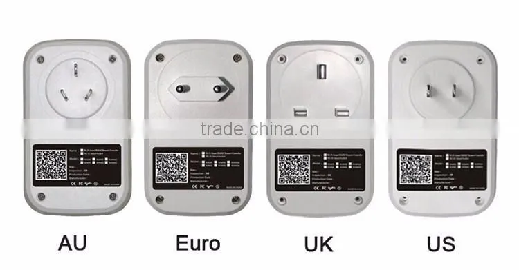 High quality wifi remote control smart socket wifi socket