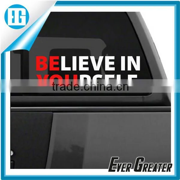 customized labels logo car decal custom vinyl sticker, 3m vinyl decal private label waterproof decor stickers