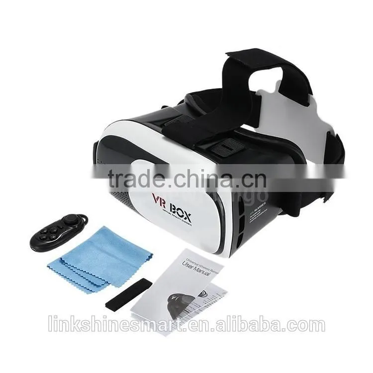 New products 2016 3D Movies Games Vr Box 3D Glasses virtual reality glasses for mobile phone