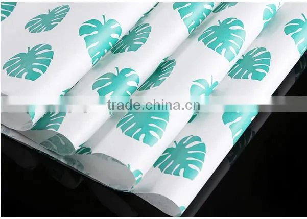 Wholesale decorative customized logo wrapping tissue paper