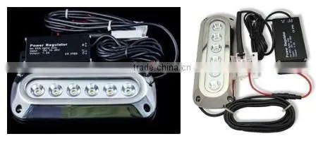 IP68 18W underwater marine / yatch light waterproof stainless steel boat light