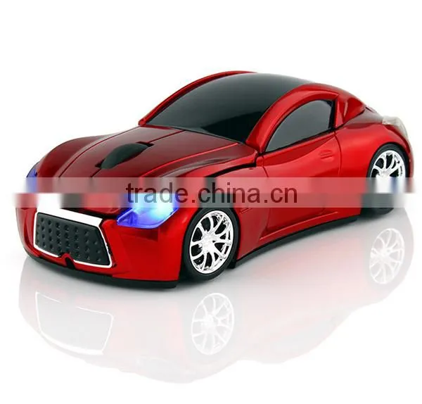 High quality computer optical wireless car mouse as promotional gift