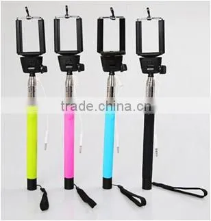 manufacture Monopod/Selfie stick with DC3.5 cable