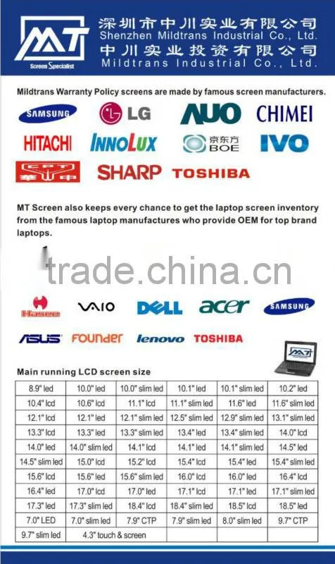17.3 led screens new glossy A+ grade N173FGE-L21 LTN173KT01