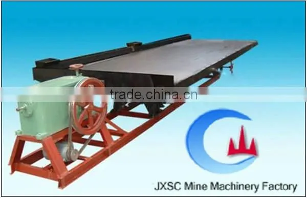 tungsten mining machine tungsten shaking table from JXSC
