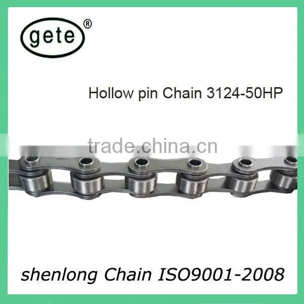 hollow pin conveyor chain Pitch 50mm with stright plate-3124-50HPF3