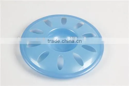 New Design Funny Plastic Frisbee pet training toy blue color