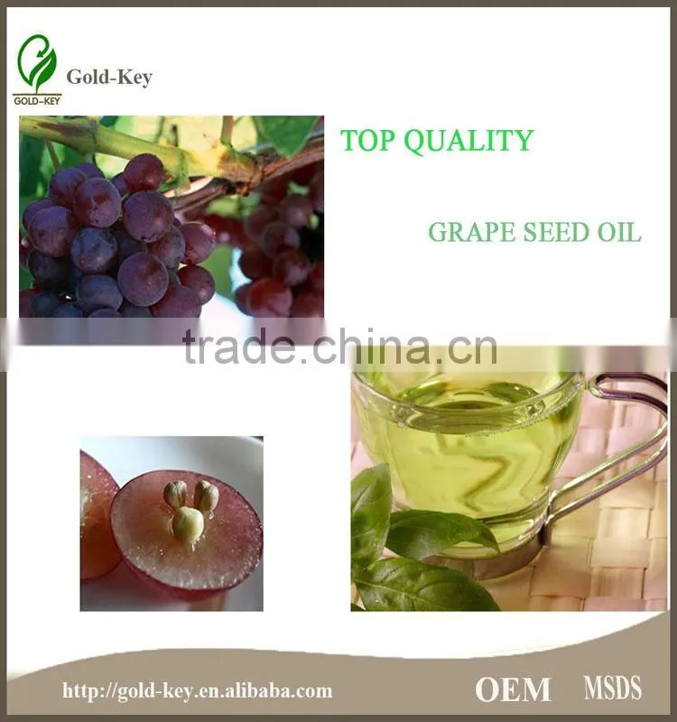 100% Pure Plant Extract Grape Seed Oil Extraction