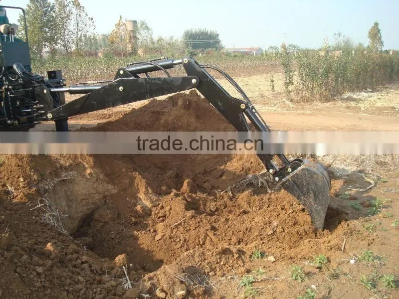 shandong sunco backhoe tractor,3 point backhoe attachment