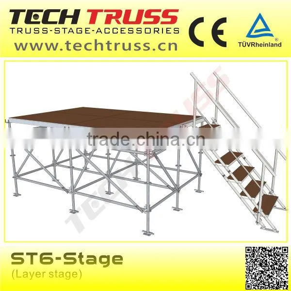 ST6-Stgae Heavy Duty Iron Layer Stage System