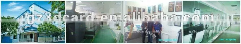 3D lenticular PP tablemat of animal design