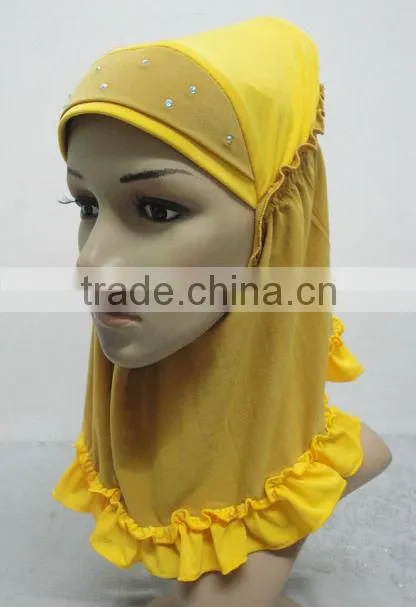 H223 small girl hijab,new style scarf hijab