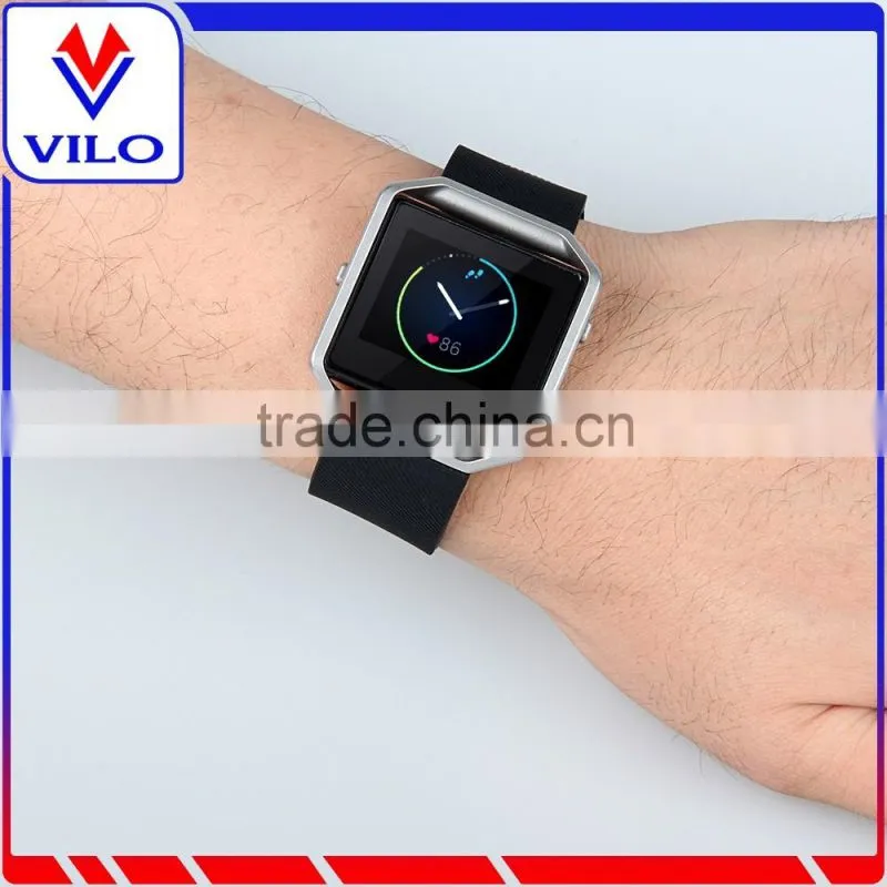 2016 silicon wrist band strap for Fitbit Blaze, silicon band, watch band for fitbit blaze