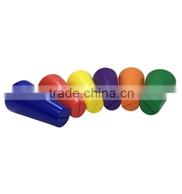 6PCS One Set Plastic Training Marker Cone with cut section